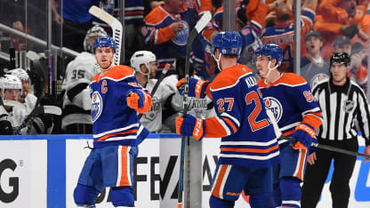 Una rápida reacción le dio vida a los Edmonton Oilers ante los LA Kings    