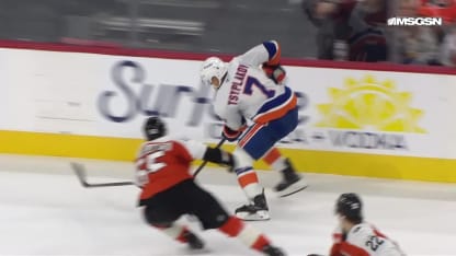 NYI@PHI: Pageau scores goal against Samuel Ersson