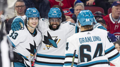 San Jose Sharks beenden ihre schwarze Serie mit Sieg bei den Montreal Canadiens