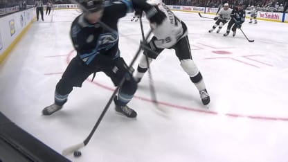 LAK@UTA: Crouse scores goal against Darcy Kuemper