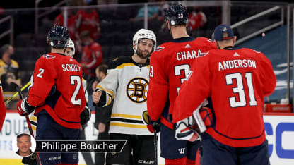 Bruins Capitals badge Boucher