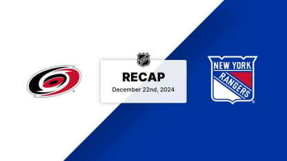 CAR at NYR | Recap