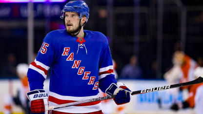 Ryan Lindgren signs one year contract with New York Rangers