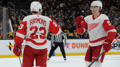 Red Wings riding rookie class to success