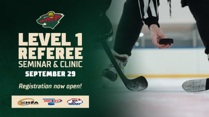 Minnesota Wild to Host Referee Seminar 072924