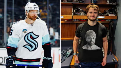 T-shirt med Adam Larsson-motiv inspirerar Seattle Kraken