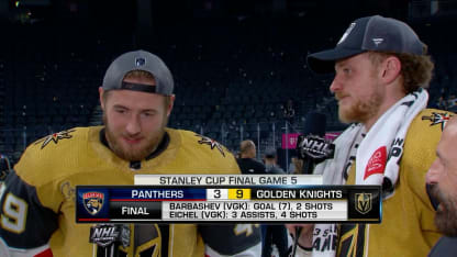Eichel and Barbashev interview