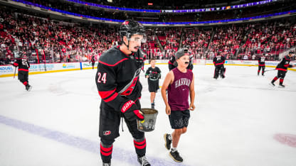 Meet Seth Jarvis’ mini-me — a 12-year-old whose costume became a viral tradition at Canes games