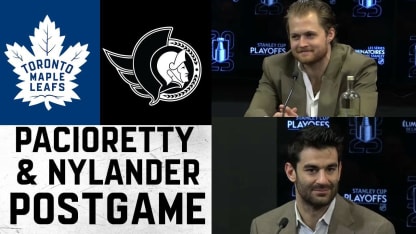 Max Pacioretty & William Nylander | Post Game