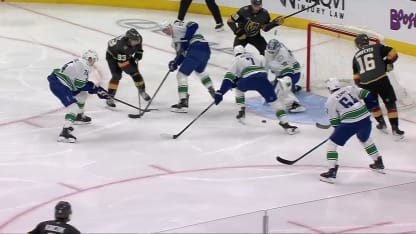 VAN@VGK: Dorofeyev scores goal against Kevin Lankinen