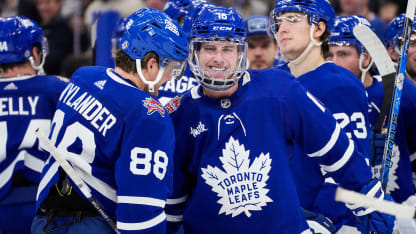 Hattrick från Mitchell Marner i ny omgivning hos Toronto Maple Leafs