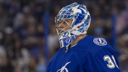 Jonas Johansson fortsätter hålla fortet för Tampa Bay Lightning