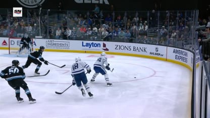 TOR@UTA: Benoit scores goal against Karel Vejmelka