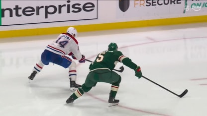 MTL@MIN: Dach scores goal against Filip Gustavsson