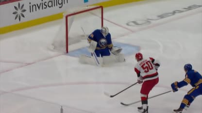 BUF@CAR: Robinson scores goal against Alex Lyon