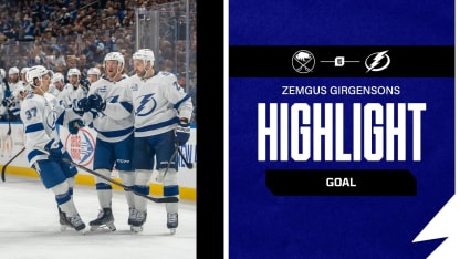 TBL at BUF | Girgensons narrows the gap