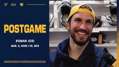 Postgame: Roman Josi