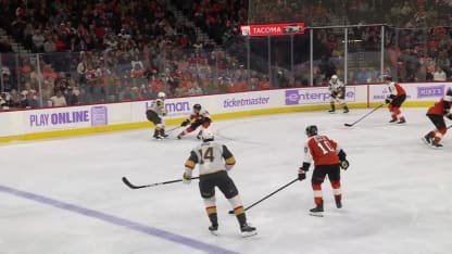 VGK@PHI: Pearson scores goal against Ivan Fedotov