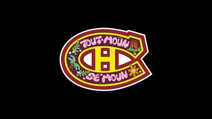 A look at the Canadiens Black History Night logo