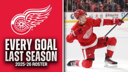 Every goal last season from the 2025-26 Red Wings