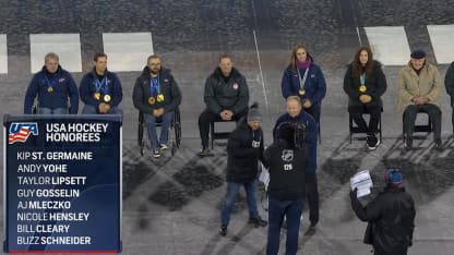 USA Hockey gold medalists honored
