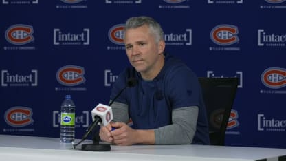 Avant-match c. BOS : St-Louis