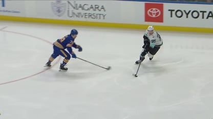 SEA@BUF: Bjorkstrand scores goal against Ukko-Pekka Luukkonen