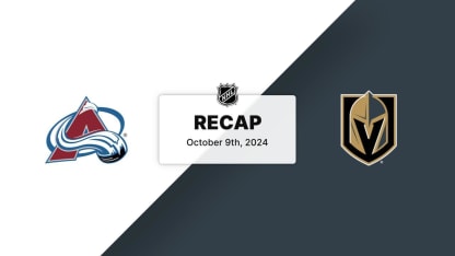 Avalanche contra Golden Knights 10.09.24