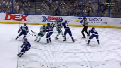 SJS@TBL: Toffoli scores goal against Andrei Vasilevskiy