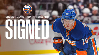 Islanders Sign Holmstrom