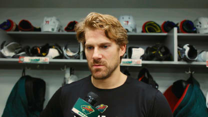 M. Foligno Pregame at Dallas 4/9