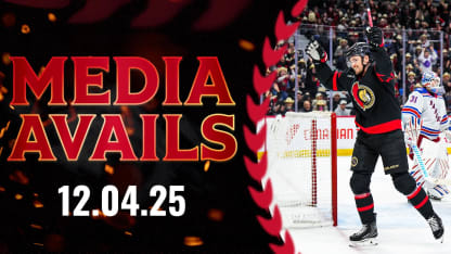 Drake Batherson Postgame Media vs NYR