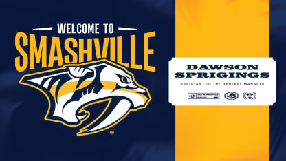 Nashville Predators Hire Dawson Sprigings as Assistant to the General Manager