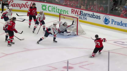 WSH@NJD: Bratt scores PPG against Logan Thompson