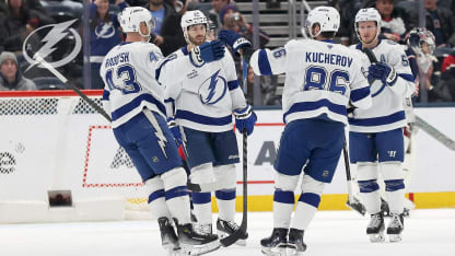 TBL at CBJ | Kucherov shoots and scores