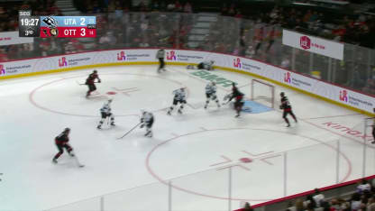 UTA@OTT: Vanecek with a great save against Claude Giroux