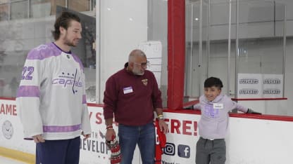 Hockey Fights Cancer | Duhaime and Aiden