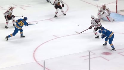 Luff double l'avance des Blues