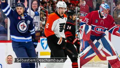 Poolers joueurs aider cette semaine Niederreiter Sanheim Dobes