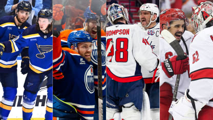Cuatro partidos en un domingo de postemporada en la NHL