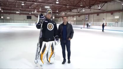 Bruins 1-on-1: Swayman in Alaska