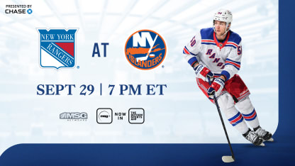 Rangers at Islanders: Pregame Notes | 09.29.25
