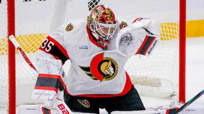 Linus Ullmark hyllar Ottawa Senators defensiv