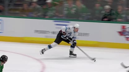 UTA@DAL: Carcone scores PPG against Casey DeSmith