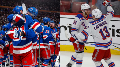 'Héroes inesperados' de Rangers tienen a New York arriba en la serie ante Panthers