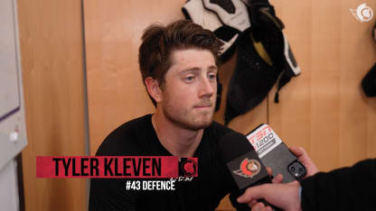 Tyler Kleven Pregame Media vs NYR