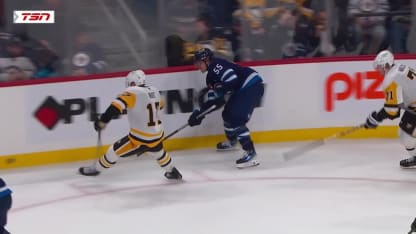 Kyle Connor with a Goal vs. Pittsburgh Penguins