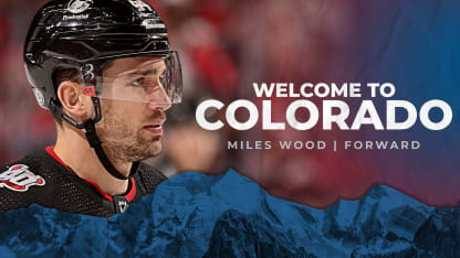 Avalanche Signs Miles Wood