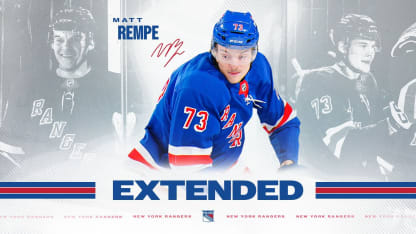 Rangers Agree to Terms with Matt Rempe