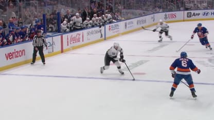 LAK@NYI: Kempe scores goal against Ilya Sorokin